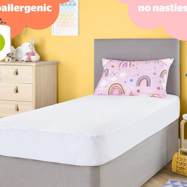 Silentnight Healthy Growth Waterproof Mattress Protector Single